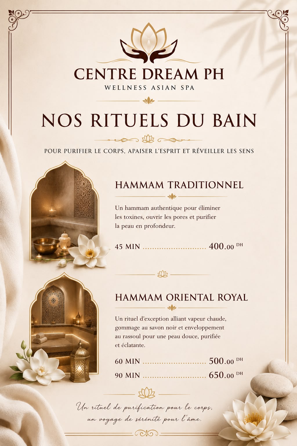 Rituels du hammam